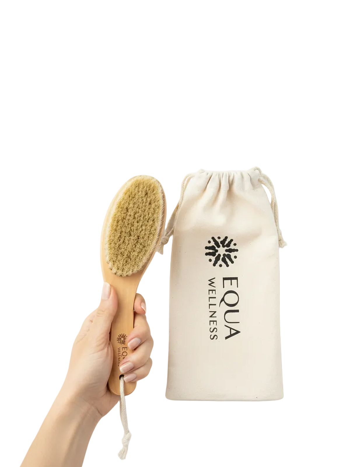 EQUA Dry Brush - Szczotka do masażu limfatycznego