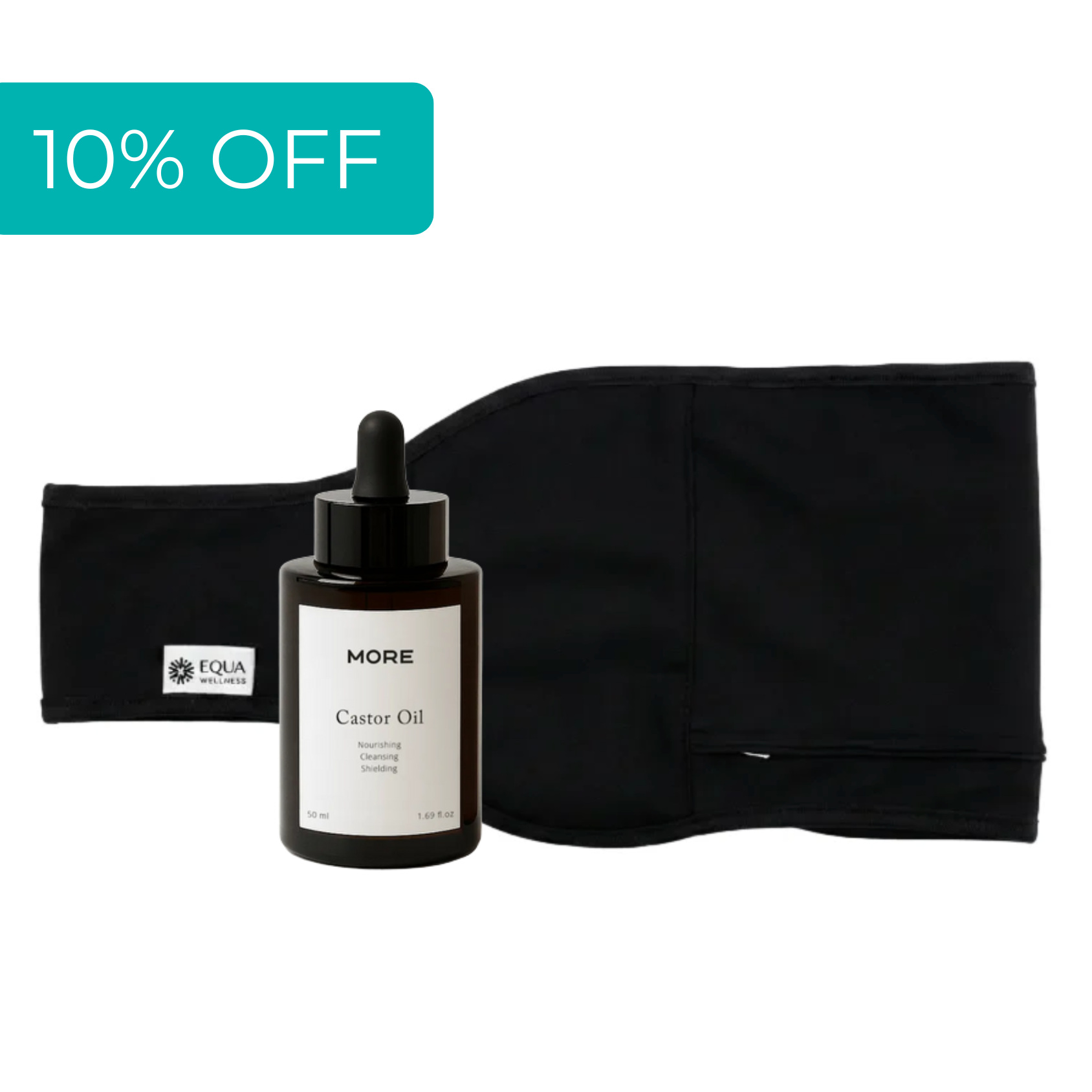 EQUA Castor Oil Pack - okład z olejkiem rycynowym