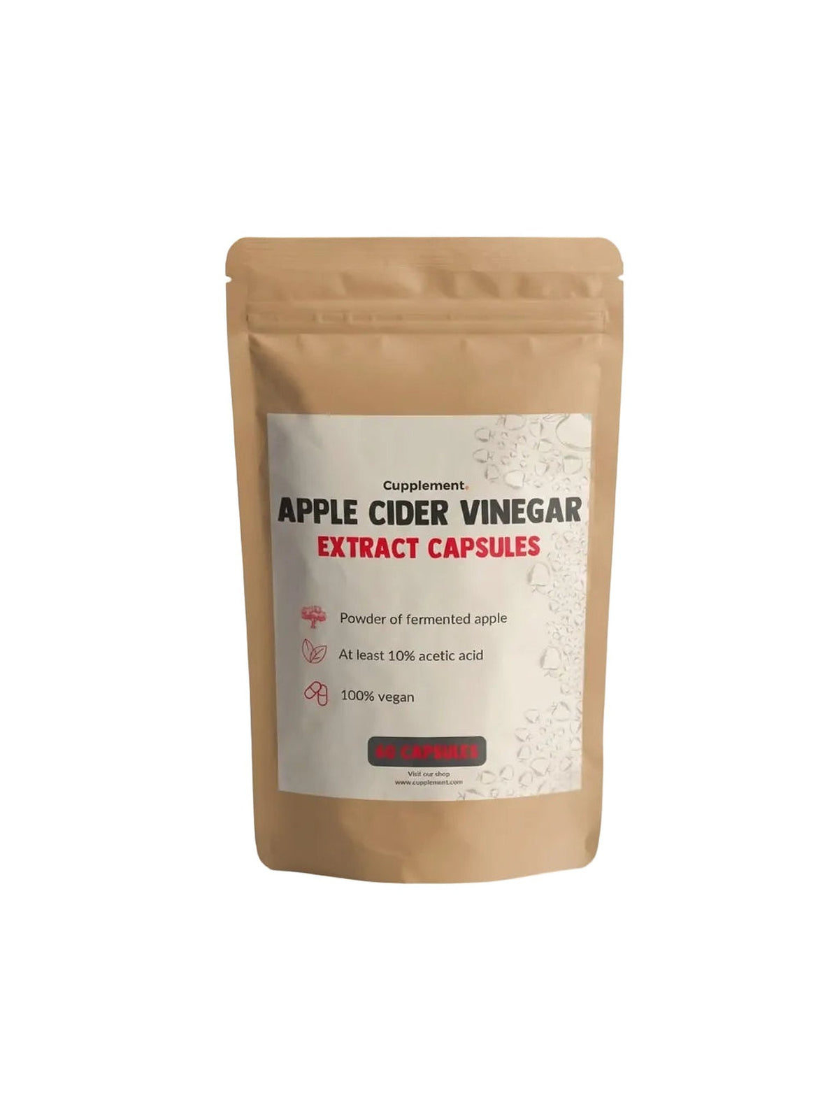 Apple Cider Vinegar Capsules: Kapsułki z octem jabłkowym 500mg