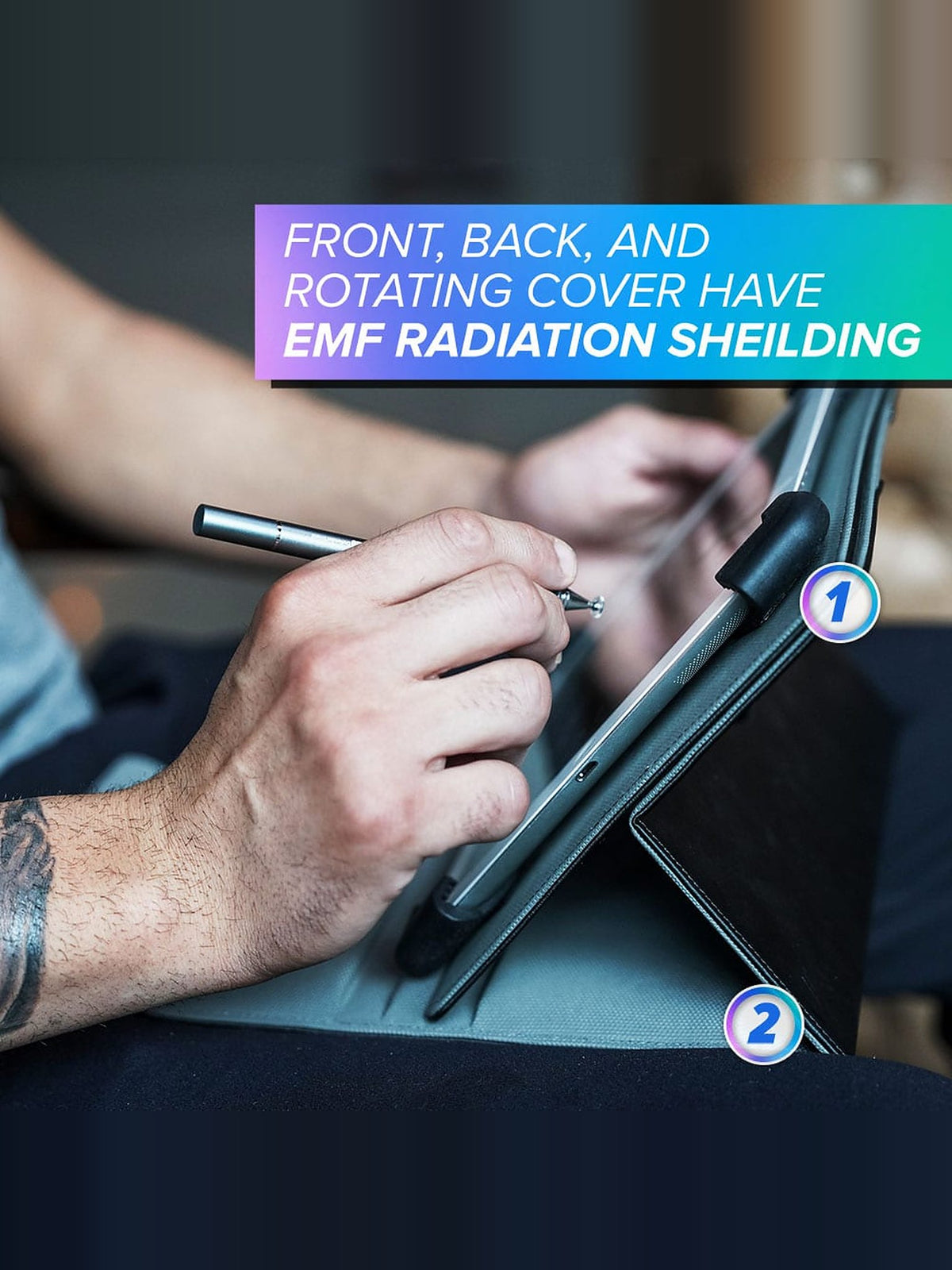 Etui ochronne na tablet / iPad przed promieniowaniem EMF
