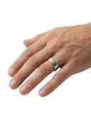 EQUA Smart Ring - inteligentny pierścień monitorujący sen, regenerację i aktywność fizyczną (Srebrny)