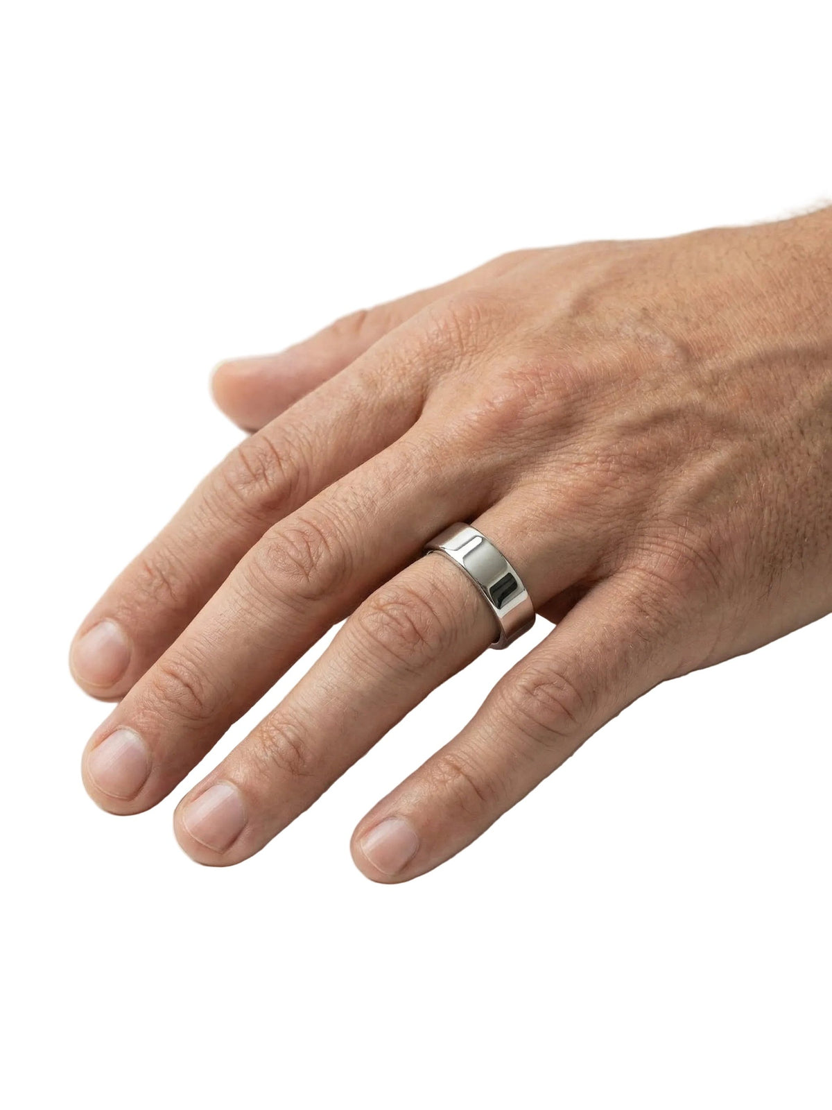 EQUA Smart Ring - inteligentny pierścień monitorujący sen, regenerację i aktywność fizyczną (Srebrny)
